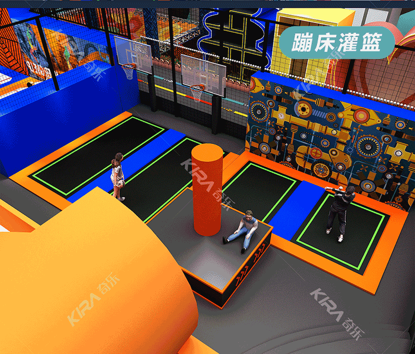 園，樂園內(nèi)的項(xiàng)目有海綿池闖關(guān)、